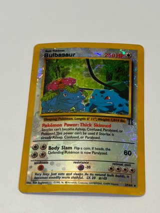 Bulbasur 27/64 1999 Bootleg Vintage Pokémon