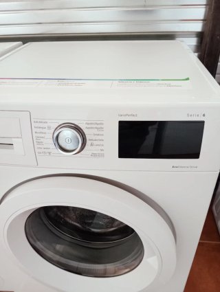 Lavadora Bosch Serie 6 Blanca 8kg 1400 Revolucione