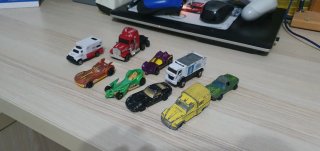 Set 9 modellini auto