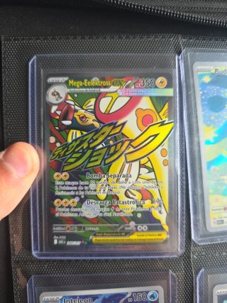 Carta Pokémon Mega-Eelektross EX 266/217