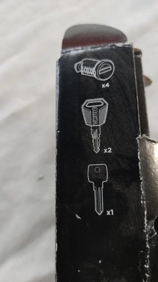 Set de 4 Cerraduras Thule One-Key System