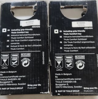 Set de 4 Cerraduras Thule One-Key System