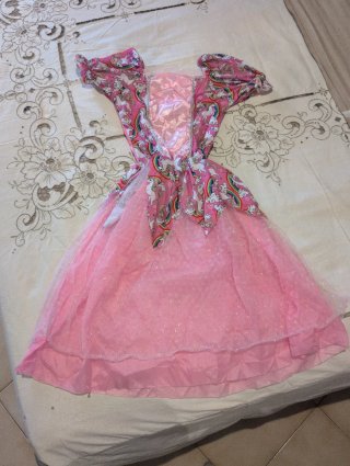 Vestito Unicorno Bambina Rosa