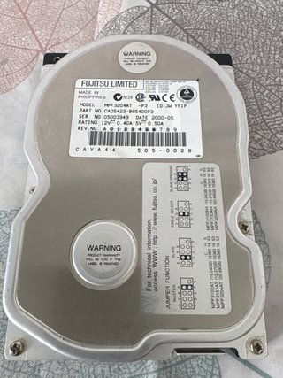 Disco Duro Interno Fujitsu 20.5GB MPF3204AT