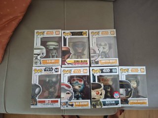 Set de 7  Figuras Funko Pop! Star Wars