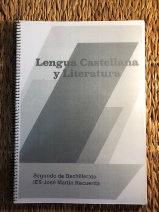 Lengua Castellana y Literatura  2 Bachillerato