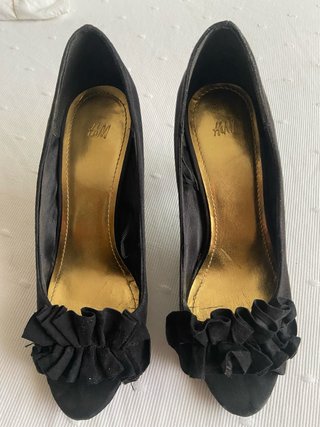 Zapatos de tacón negros H&M
