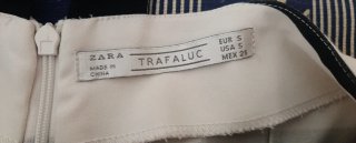 Vestido pantalón rayas