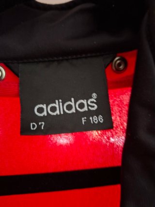 Sudadera Adidas Retro Blanca y Roja
