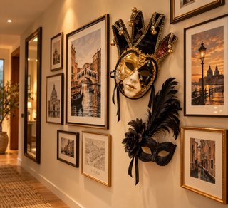 Máscaras Venecianas Decorativas.