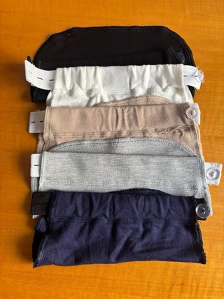 Set de 5 Extensores de Pantalón Maternidad