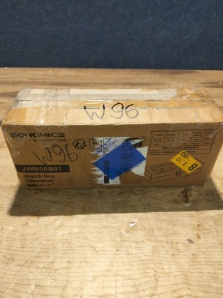 SONGMICS Caja de Relojes con 6 Compartimentos