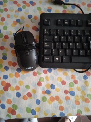 Teclado HP y Ratón Nilox USB