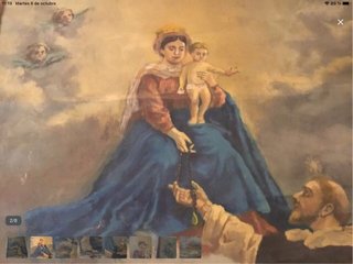 Antiguo cuadro religioso