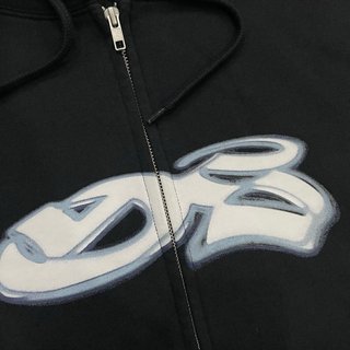 Sudadera Yardsale Spray Hoodie Negra XL