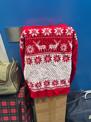 Jersey Navideño Rojo y Blanco