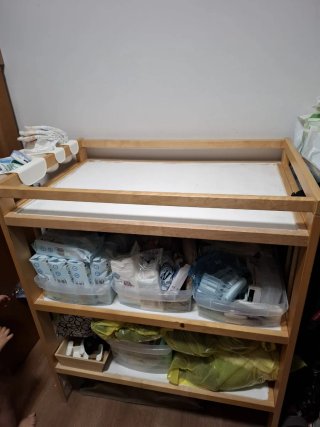 Cambiador de Bebé de Madera