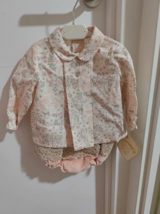 Conjunto Bebé Estampado Floral