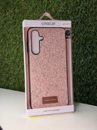 Funda ONEGIF para Samsung A16 Rosa Glitter