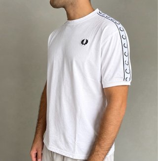 Camiseta Blanca Fred Perry