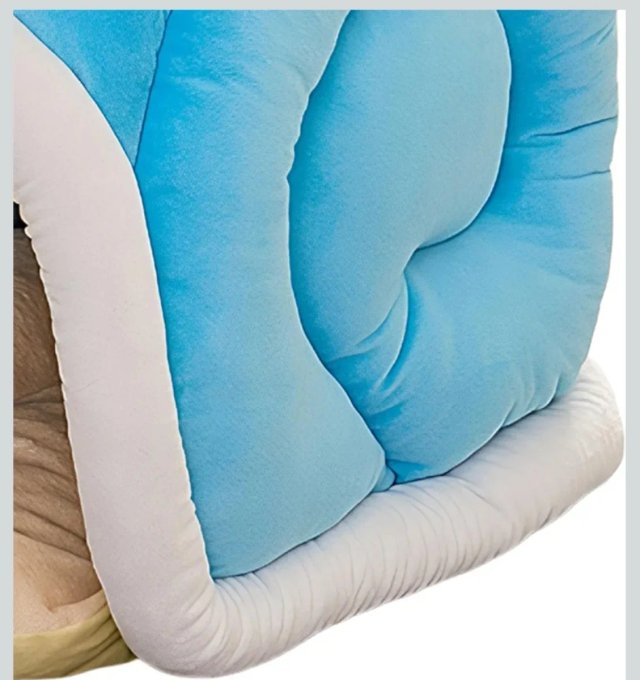 Cama para mascota forma de caracol