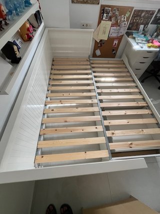 Cama nido Ikea con 2 colchones, como nueva.