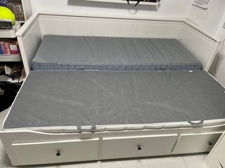 Cama nido Ikea con 2 colchones, como nueva.