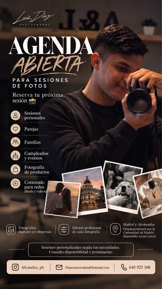 Fotografo en madrid