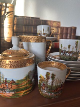 Juego de café Limoges (despiece)