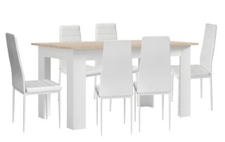 Conjunto de Comedor: Mesa y 4 Sillas
