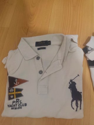 Polo Ralph Lauren Yacht Club Beige Talla M