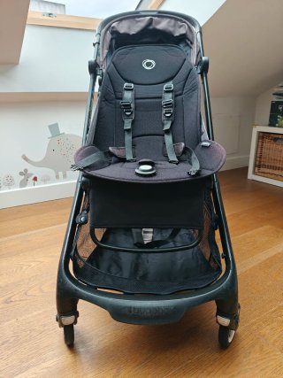 Bugaboo Butterfly nera con accessori