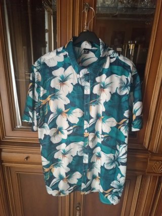 Camisa Hawaiana Hombre Flores