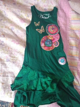 Vestido Desigual Verde