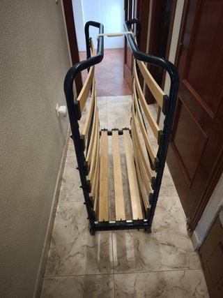 Somier plegable 90x190 con ruedas