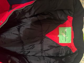 Anorak Rojo y Azul