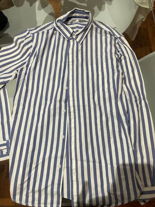 Camisa de Rayas Bershka Talla S