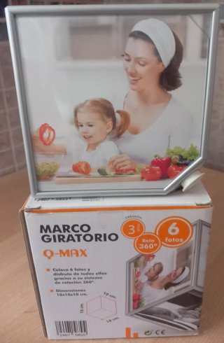 Marco Giratorio Q-MAX para 6 Fotos