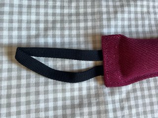 Kit cane: collare ciliegia + guinzaglio