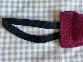 Kit cane: collare ciliegia + guinzaglio