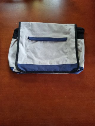 Lote 2 Bolsos de Lona (Bandolera + Maletín)