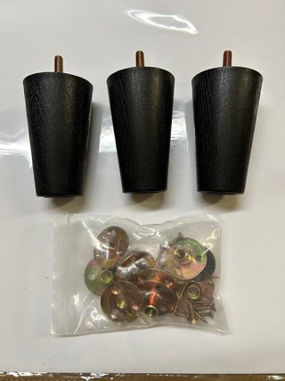 Set de 3 Patas para Cama o Sofá