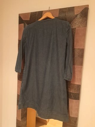 Vestido vaquero Massimo Dutti azul