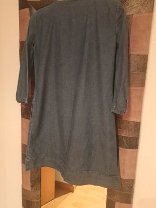 Vestido vaquero Massimo Dutti azul