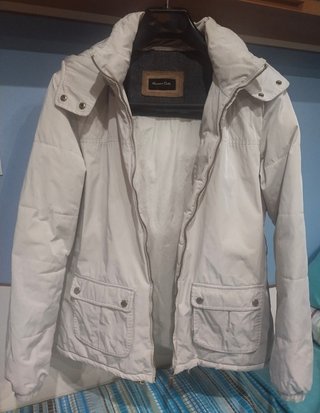 Anorak Beige Massimo Dutti