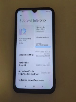 Xiaomi Redmi Note 8 Negro