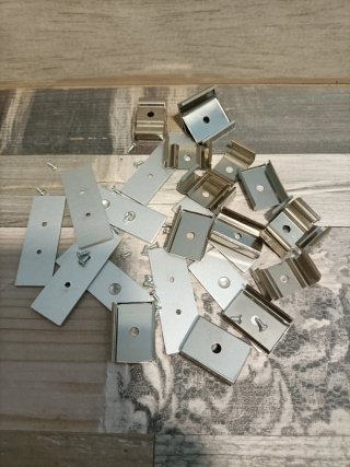 Pack 4 perfiles aluminio 2m para tira LED nuevos