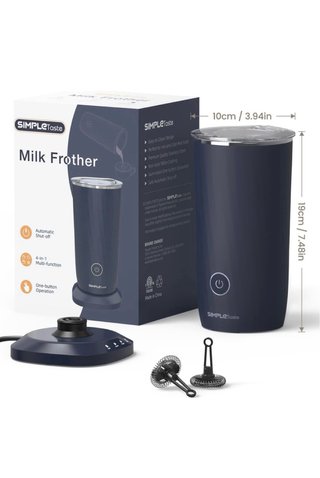 Espumador de Leche Eléctrico SIMPLETASTE 4 en 1