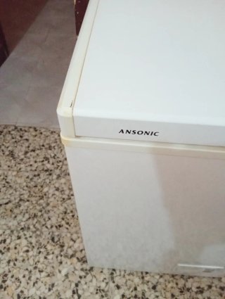 Arcón Congelador Ansonic Blanco 85cm alto.