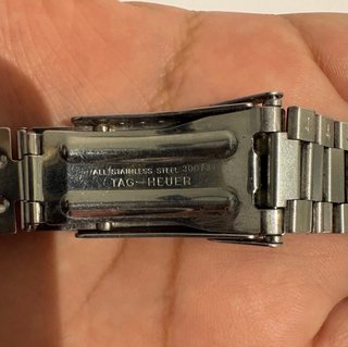Correa de Tag Heuer de Reloj Original